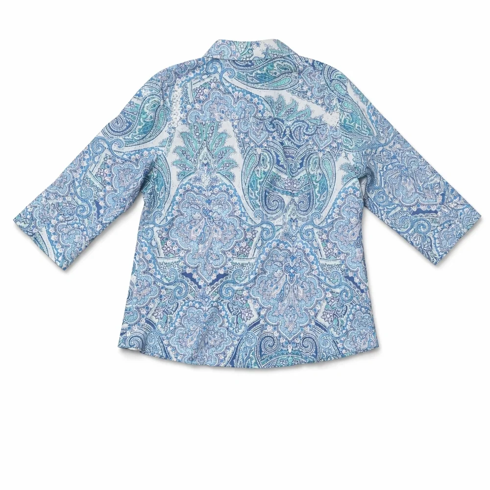 Women’s Chico’s No Iron Button-Up Shirt in Size 2 (Women's Size 12) - Picture 2 of 4